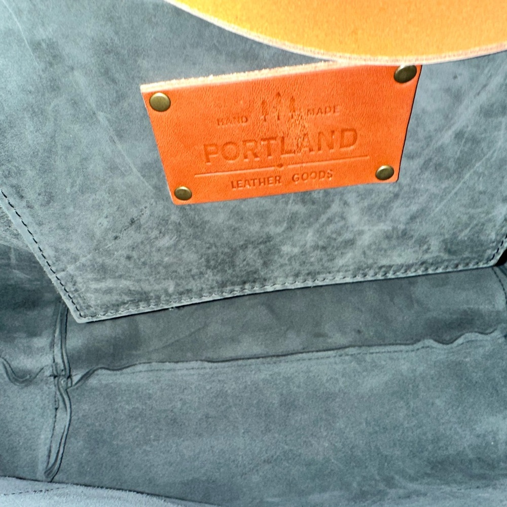 Portland Leather Goods tote bag - blue